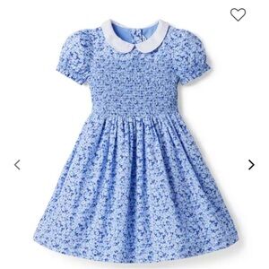 Janie and Jack Blue Floral Kids Dress